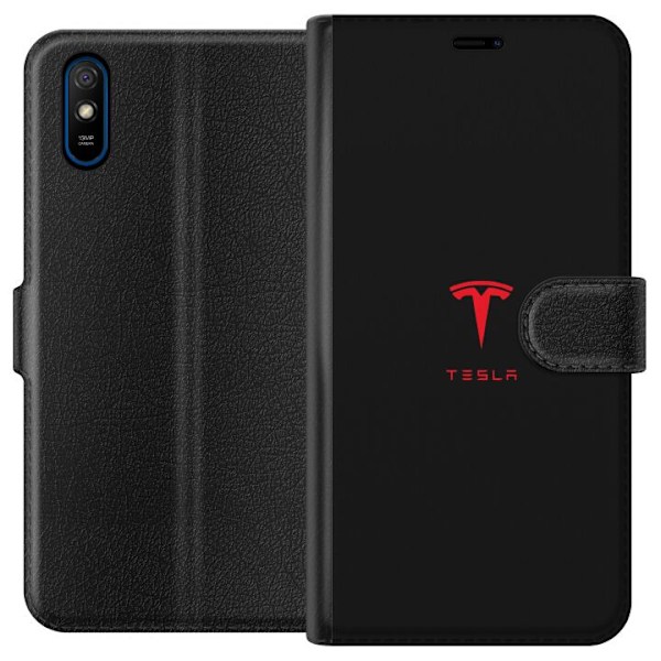 Xiaomi Redmi 9A Plånboksfodral Tesla