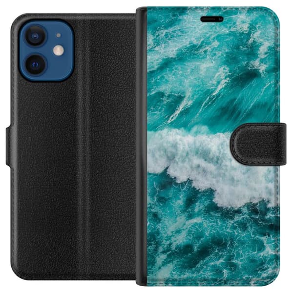 Kompatibelt Plånboksfodral till Apple iPhone 12 Ocean