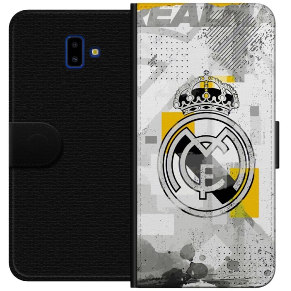 Samsung Galaxy J6+ Lompakkokotelo Real Madrid