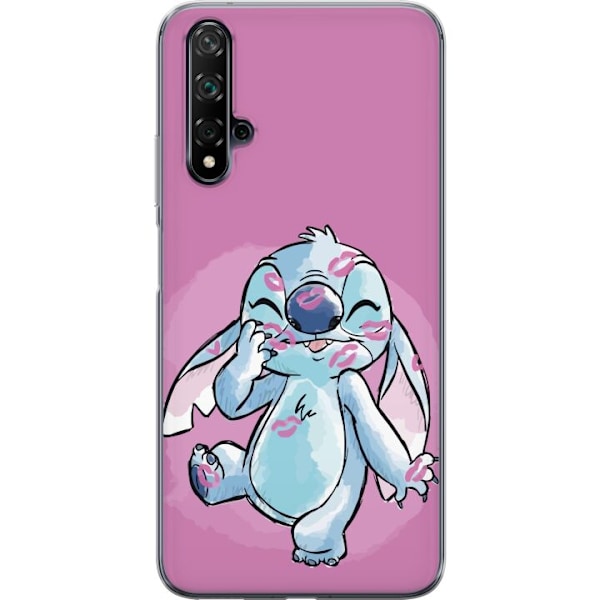 Huawei nova 5T Läpinäkyvä kuori Stitch Puss