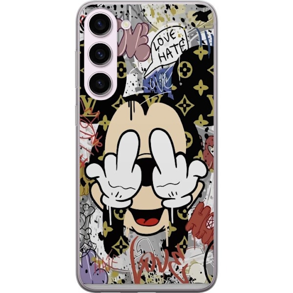 Samsung Galaxy S23+ Gennemsigtig cover Mickey Mouse