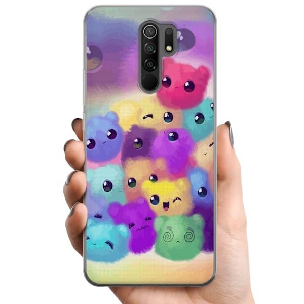 Xiaomi Redmi 9 TPU Mobildeksel Enhörning