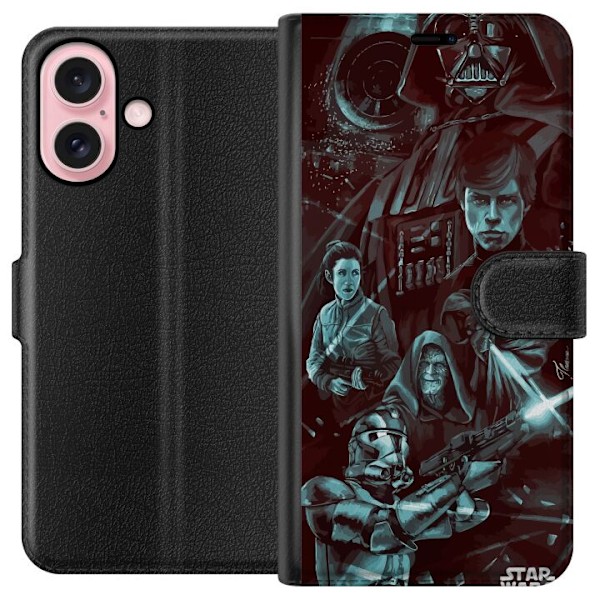 Apple iPhone 16 Lommeboketui Star Wars