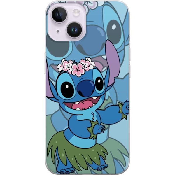 Apple iPhone 14 Plus Läpinäkyvä kuori Stitch tähtien alla