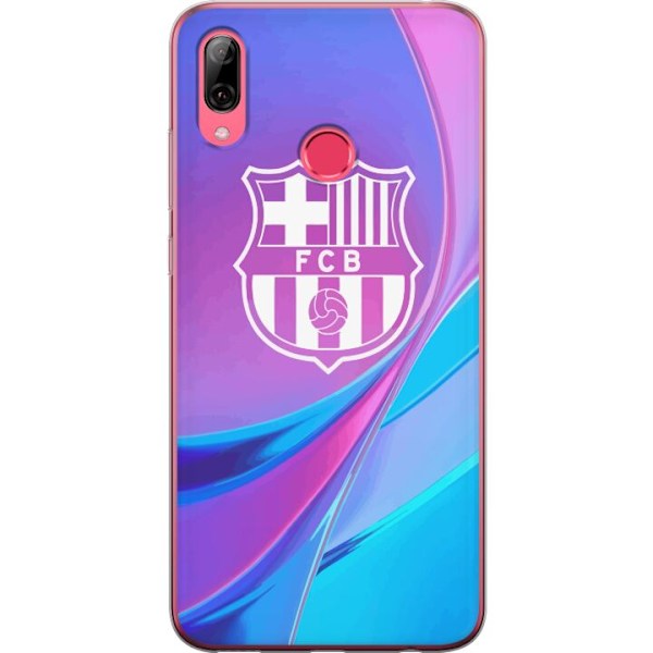 Huawei Y7 (2019) Genomskinligt Skal FC Barcelona