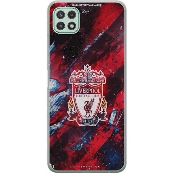 Samsung Galaxy A22 5G Genomskinligt Skal Liverpool