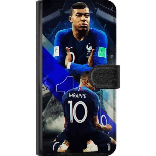 Kompatibelt Plånboksfodral till Samsung Galaxy A40 Kylian Mbappé