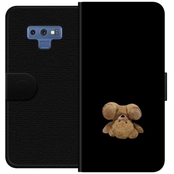 Samsung Galaxy Note9 Lompakkokotelo Ylösalaisin oleva karhu