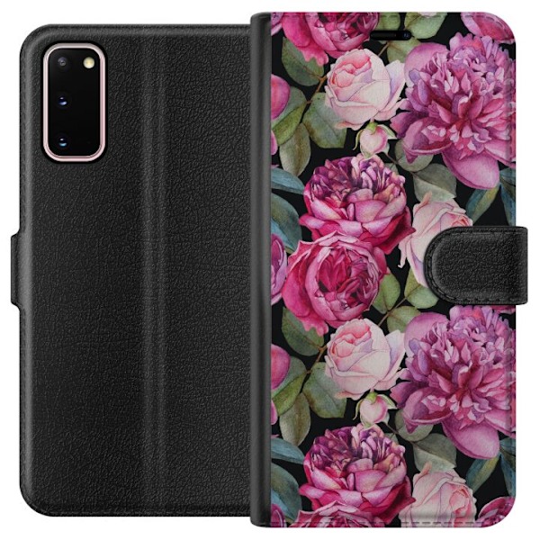 Samsung Galaxy S20 Plånboksfodral Blommor