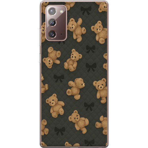 Samsung Galaxy Note20 Gennemsigtig cover Teddy Knus