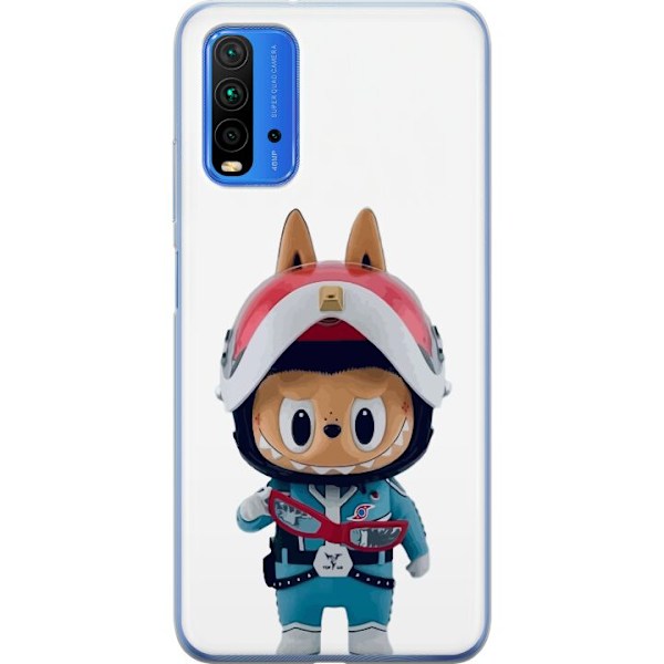 Xiaomi Redmi 9T Läpinäkyvä kuori How2work Labubu hirviöt x