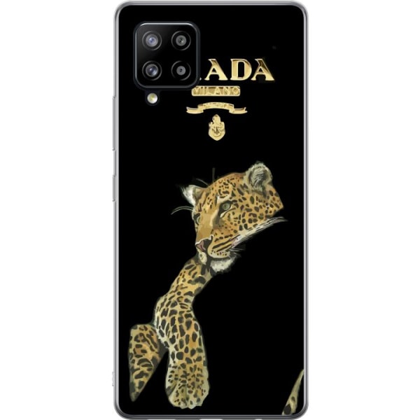 Samsung Galaxy A42 5G Gennemsigtig cover Prada Leopard