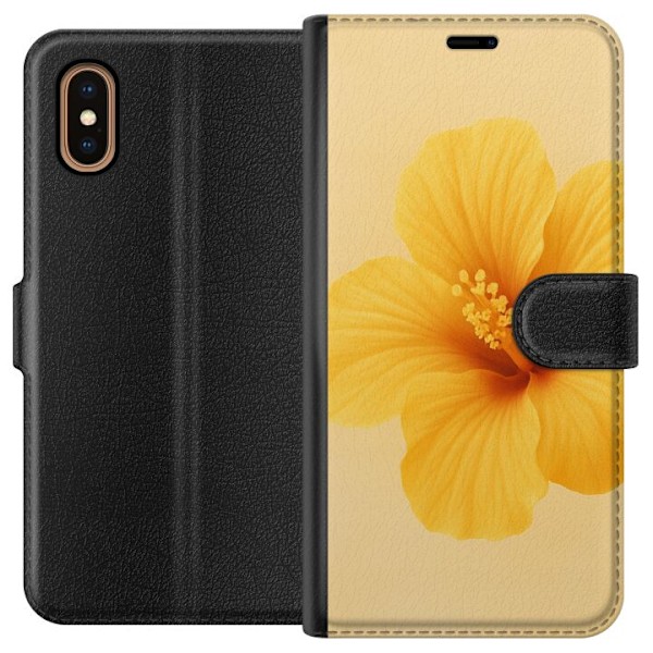 Apple iPhone XS Max Lompakkokotelo Lemon Zing