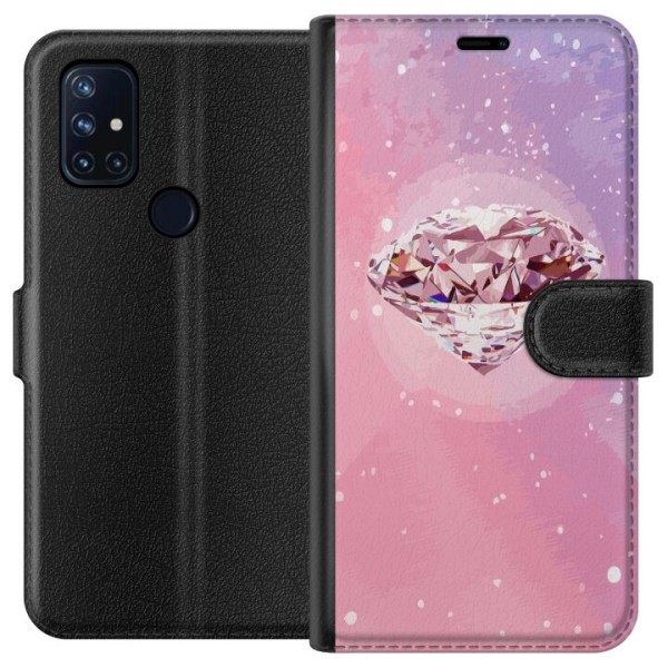 OnePlus Nord N10 5G Tegnebogsetui Glitter Diamant