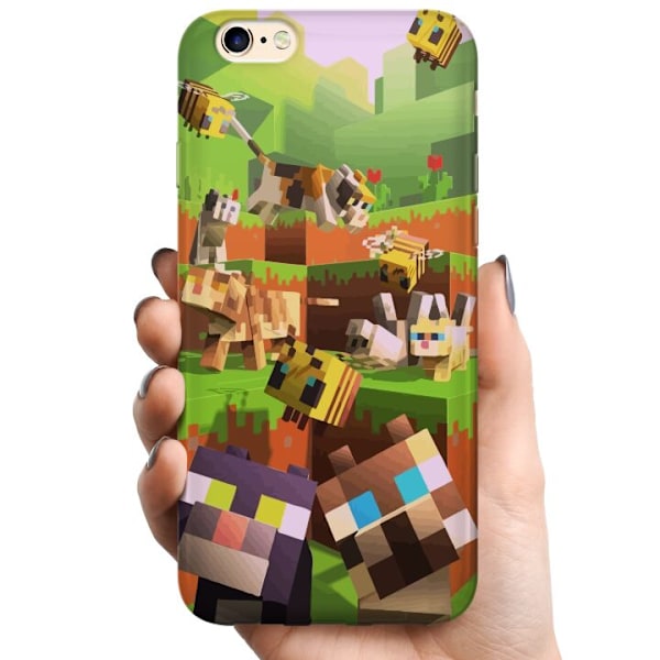 Apple iPhone 6 TPU Matkapuhelimen kuori MineCraft