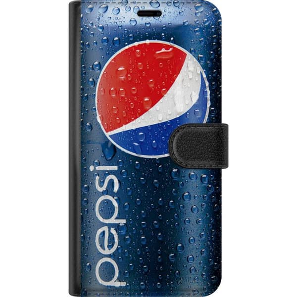Kompatibel Tegnebogsetui til Apple iPhone 8 Plus Pepsi Can