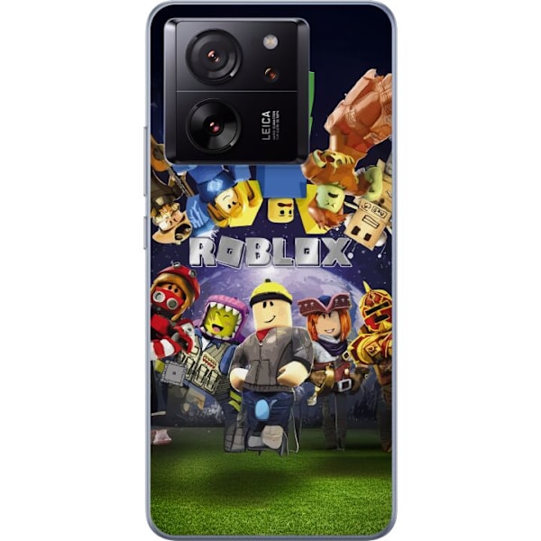 Xiaomi 13T Läpinäkyvä kuori Roblox Maailma - Pelaamisseikkailu Lapsille ja Nuorille