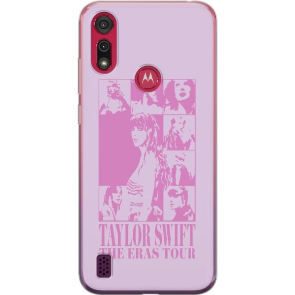 Motorola Moto E6s (2020) Genomskinligt Skal Taylor Swift - Pin