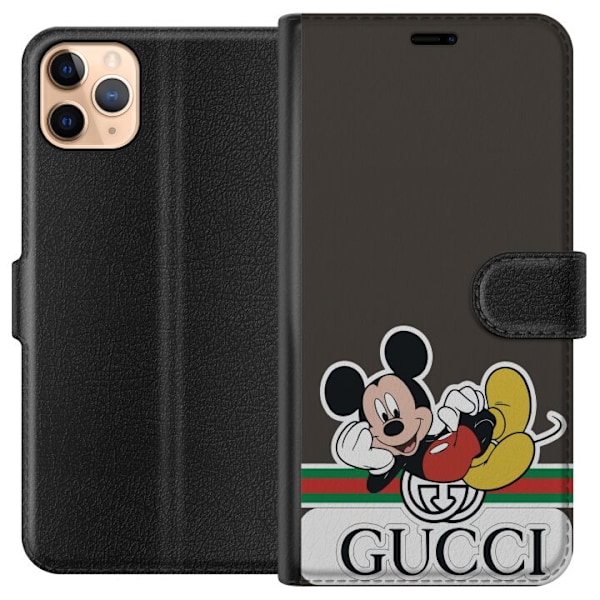 Apple iPhone 11 Pro Max Lompakkokotelo Gucci Musse Pig