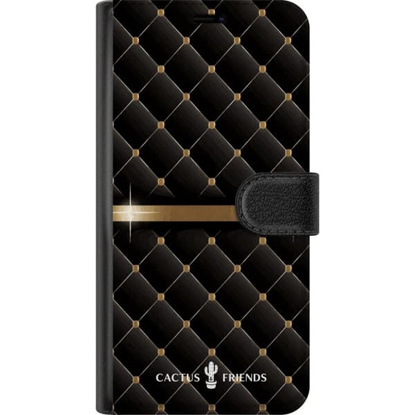 Kompatibel Tegnebogsetui til Apple iPhone 14 Kaktus og venner – NightQuilt