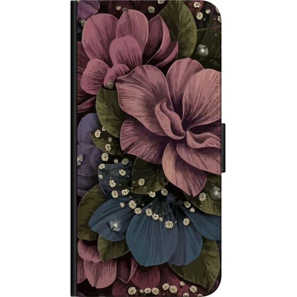 Kompatibel Tegnebogsetui til OnePlus 9 Pro Blomster