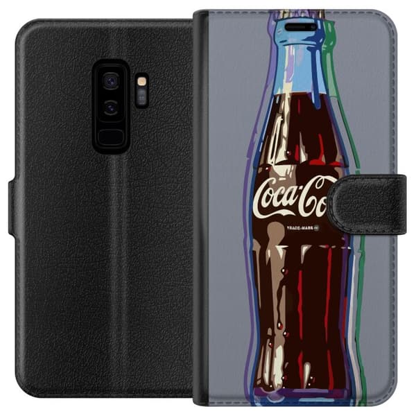 Kompatibel Tegnebogsetui til Samsung Galaxy S9+ Coca Cola