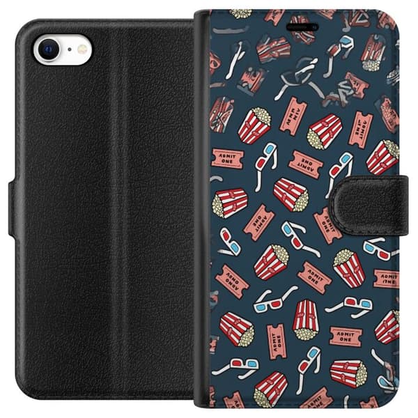 Kompatibelt Lommeboketui til Apple iPhone 6 Biokväll blå