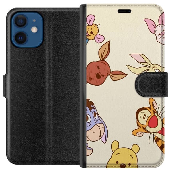 Kompatibel Tegnebogsetui til Apple iPhone 12 mini Nalle Phu