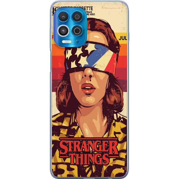 Motorola Edge S Genomskinligt Skal Stranger Things VHS