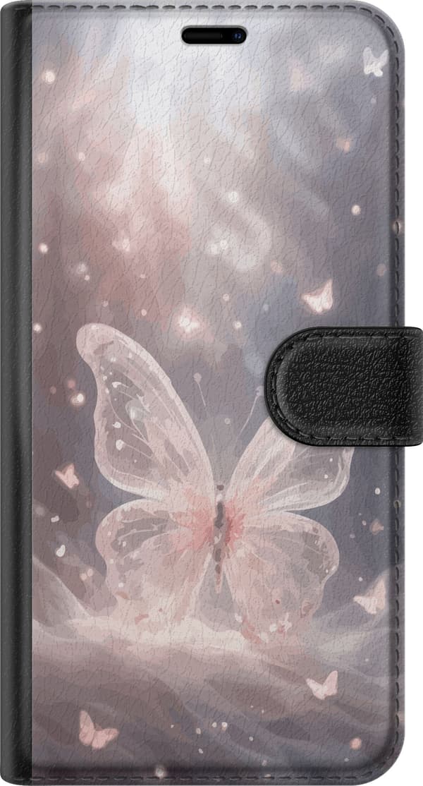 Kompatibelt Plånboksfodral till Xiaomi Redmi 10C Fjäril