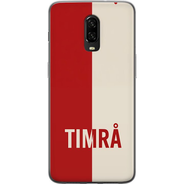 OnePlus 6T Läpinäkyvä kuori Timrå - Hockey