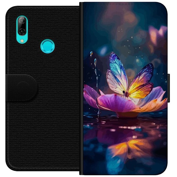 Huawei P smart 2019 Lommeboketui Butterfly