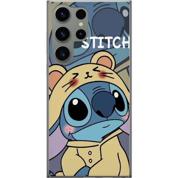 Samsung Galaxy S23 Ultra Genomskinligt Skal Stitch