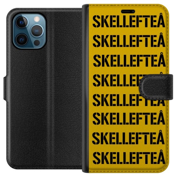 Apple iPhone 12 Pro Max Plånboksfodral Skellefteå SM GULD