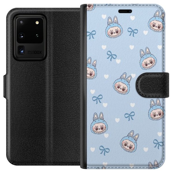 Samsung Galaxy S20 Ultra Lompakkokotelo Labubu Tuli Henki