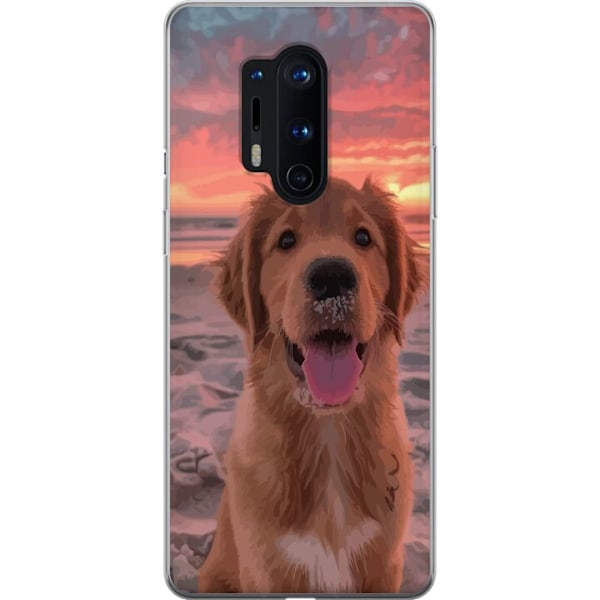 OnePlus 8 Pro Gennemsigtig cover Hund