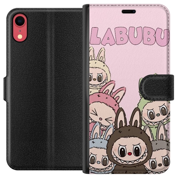 Apple iPhone XR Lompakkokotelo Labubu Classics