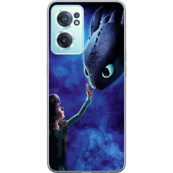 OnePlus Nord CE 2 5G Genomskinligt Skal Draktränaren How to Train Your Dragon