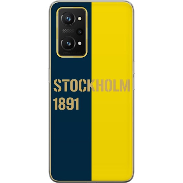 Realme GT Neo 3T Gennemsigtig cover Stockholm 1891