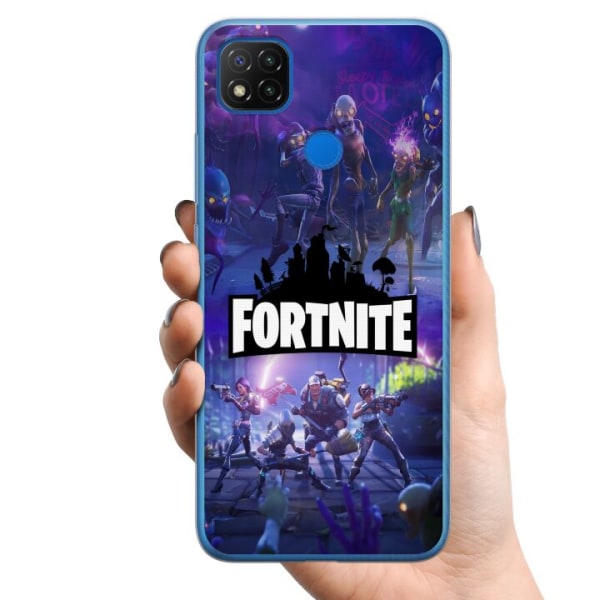 Xiaomi Redmi 9C TPU Mobildeksel Fortnite Gaming