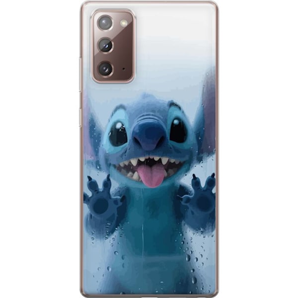 Samsung Galaxy Note20 Genomskinligt Skal Stitch Window View – Stitch vid ett fönster i söt stil