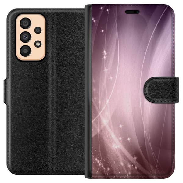 Kompatibelt Plånboksfodral till Samsung Galaxy A33 5G Rosa