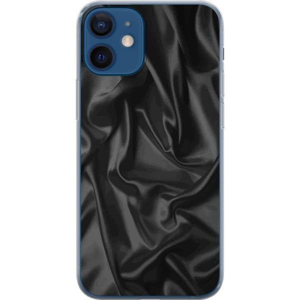 Kompatibelt Mobildeksel til Apple iPhone 12 mini Silke Svart