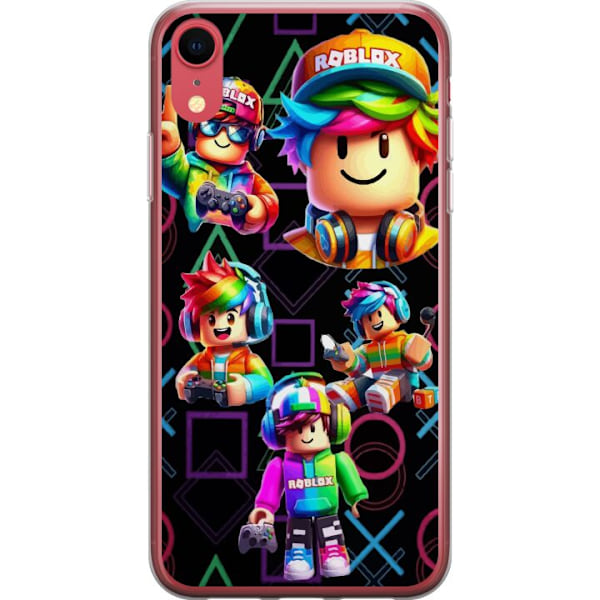 Apple iPhone XR Läpinäkyvä kuori Roblox