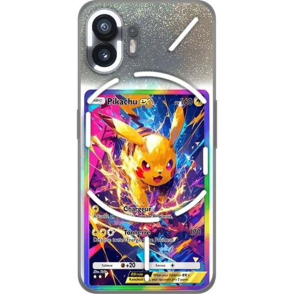 Kompatibelt Mobilskal till Nothing Phone (2) Pikachu gul