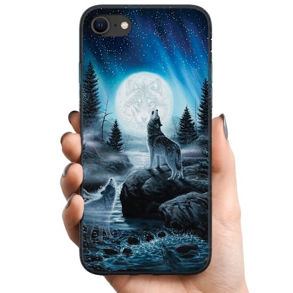 Apple iPhone 7 TPU Matkapuhelimen kuori Susi