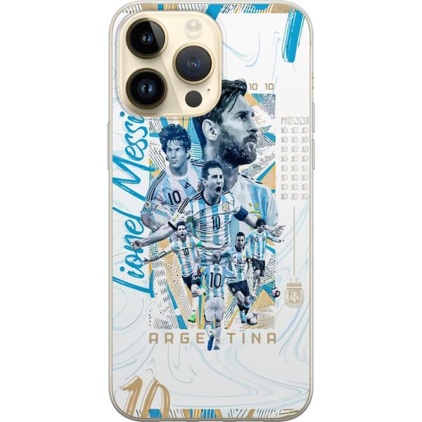 Kompatibelt Mobildeksel til Apple iPhone 15 Pro Max Lionel Messi