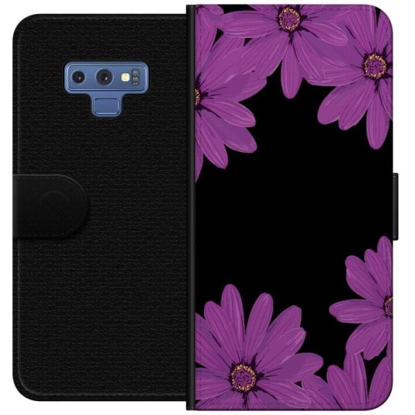 Samsung Galaxy Note9 Plånboksfodral Blomsterverk
