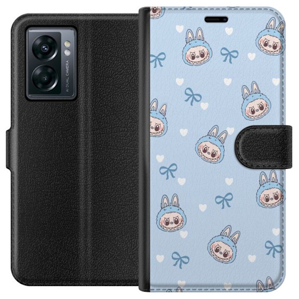 OnePlus Nord N300 Tegnebogsetui Labubu Ildånd