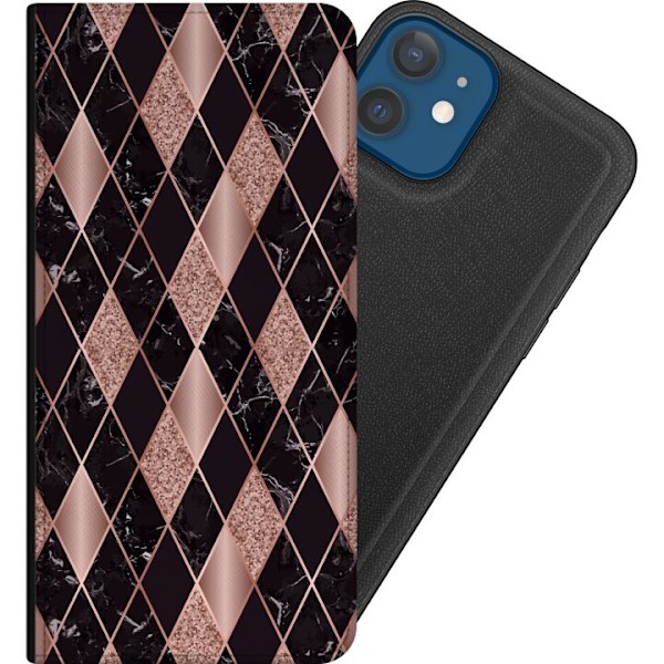 Apple iPhone 12  Tegnebogsetui Mønster